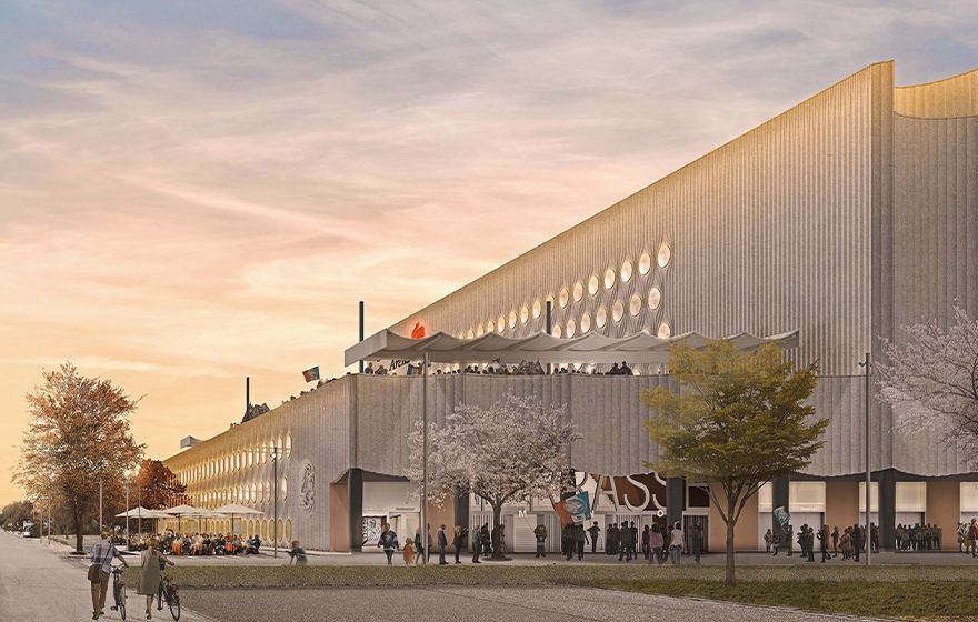 Website für die Swiss Life Arena